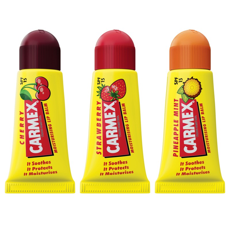 CARMEX MINIS Squeeze Tube 3-Pack