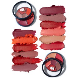 Kryolan Velvet Kiss lūpų dažų paletė, 6 sp