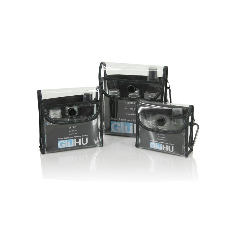 GluHU silikono pagrindo klijai perukams, rinkinys 15ml. Actor Kit