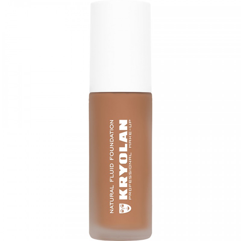 Kryolan Natural Fluid Foundation – skystas makiažo pagrindas, 30ml
